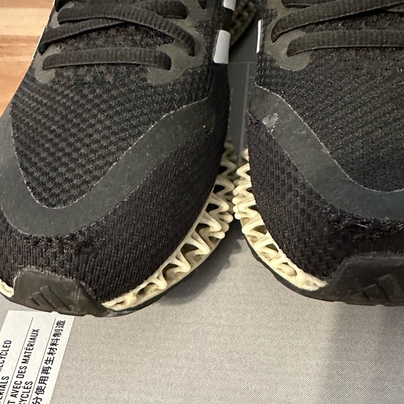Men’s Adidas 4DFWD 2 Running Shoes Black and White size 10 - Picture 6 of 10